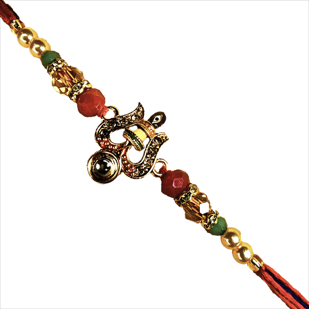 Mahadev Trishul Rakhi for Brother | Spiritual Shiv Rakhi | Designer Rakhi by Trishaaya