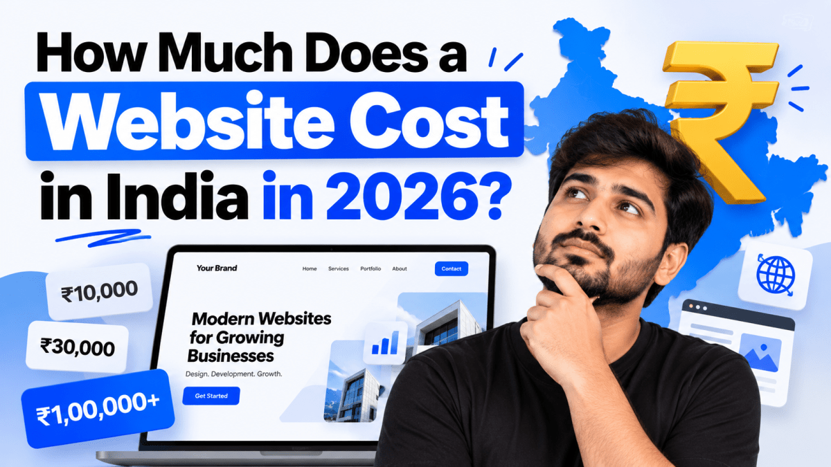 How Much Does a Website Cost in India in 2026?