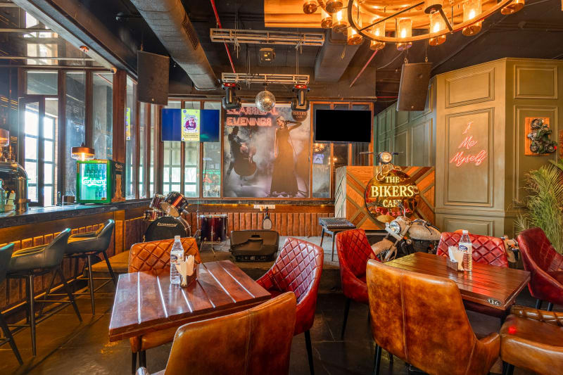 The Bikers Cafe — North Indian, Bar Food, Beverages restaurant in Sector 54 Gurgaon, Delhi