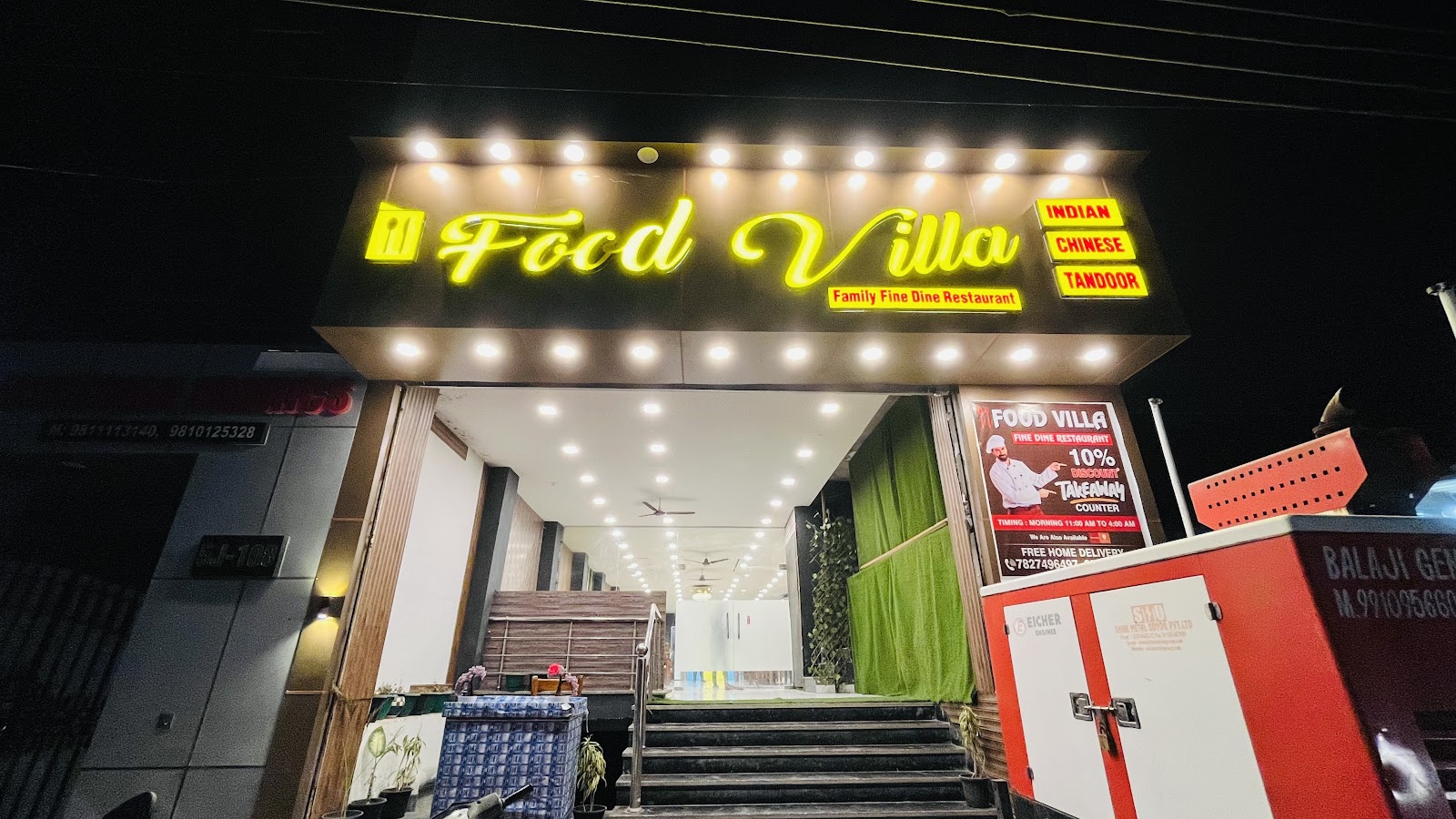 Food Villa family fine dine Restaurants — Kebab Shop restaurant in New Industrial Township, Faridabad, Delhi