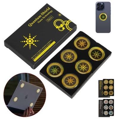 Quantum Shield Sticker lifestyle image