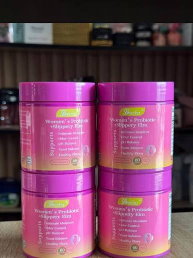 SLIPPERY ELM probiotic gummies bottle