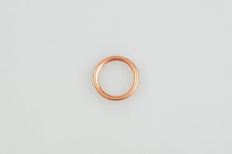 10pcs C-Ring 14x18x2mm Copper Rings Filled Sealing Rings Mold C NEW