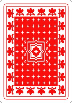 playing card back