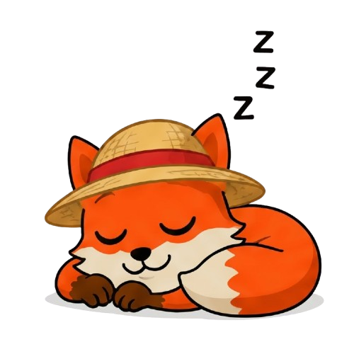 Zorro durmiendo