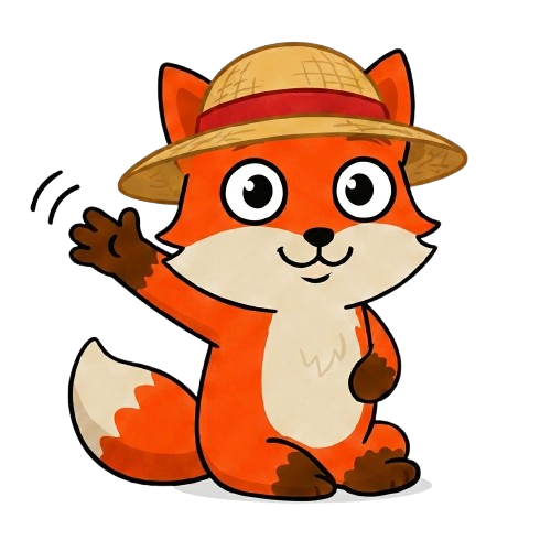 Zorro saludando