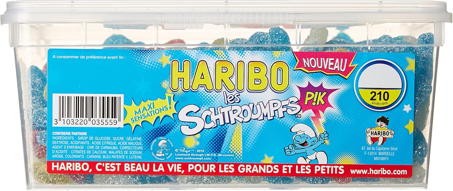 Haribo Les Schtroumpfs Pik