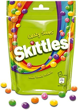 Vue 4 de Skittles Bonbons Drageifies Crazy