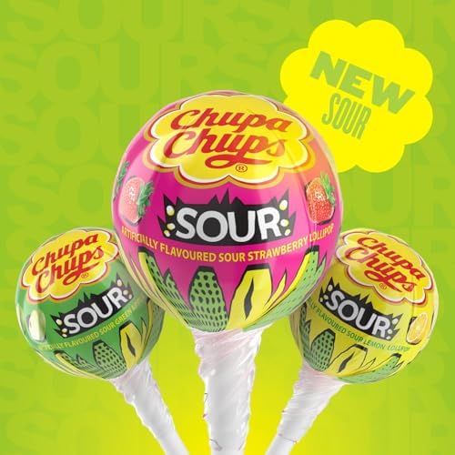 Vue 3 de Chupa Chups Sucettes Aigres