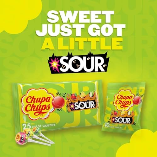 Vue 6 de Chupa Chups Sucettes Aigres
