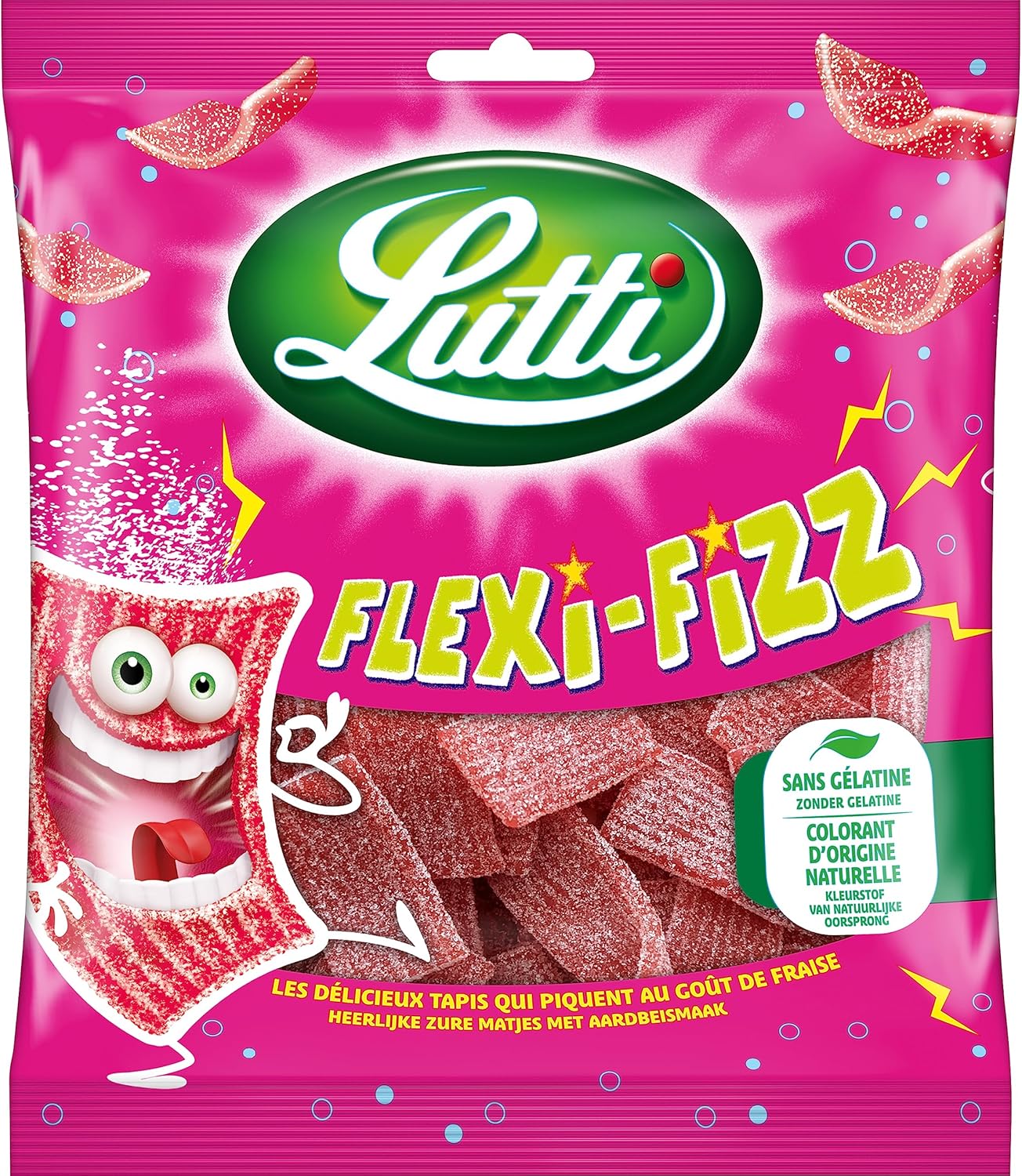 Lutti Fraise Flexifizz Fili