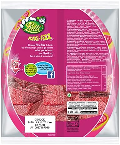 Vue 4 de Lutti Fraise Flexifizz Fili
