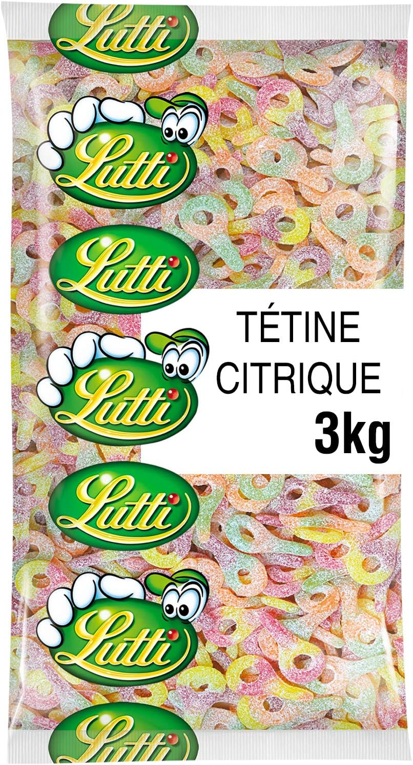 Lutti Tetine Citrique Bonbons