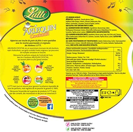 Vue 2 de Lutti Arlequin Cocktail