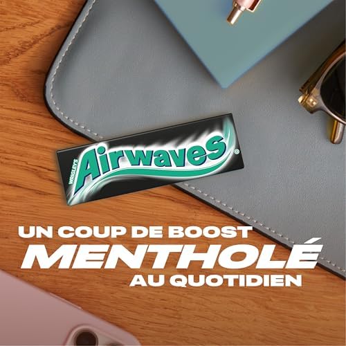 Vue 7 de Airwaves Chewinggum Black Menthol