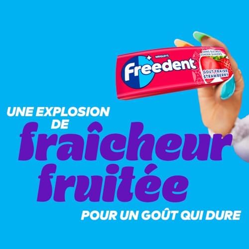 Vue 5 de Freedent Chewing Gum Sans