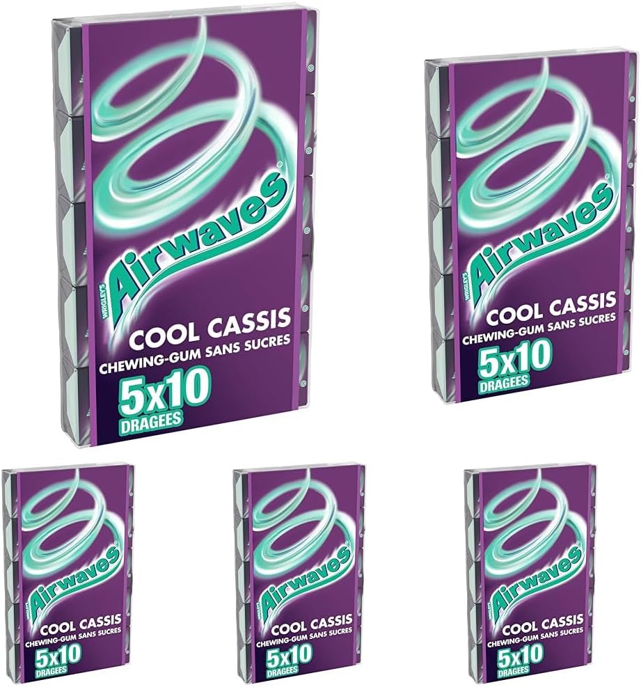 Airwaves Chewinggum Gout Cassis