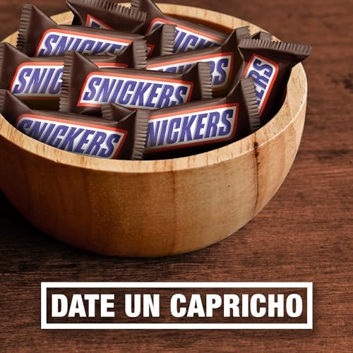 Vue 5 de Snickers Minis Barres Chocolat
