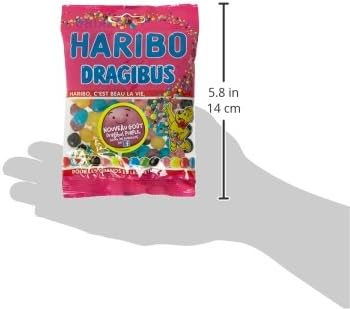 Vue 5 de Haribo Dragibus