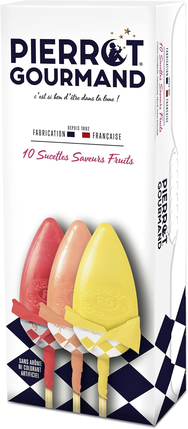 Etui Sucettes Saveur Fruits
