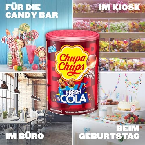 Vue 4 de Chupa Chups Cola Sucettes