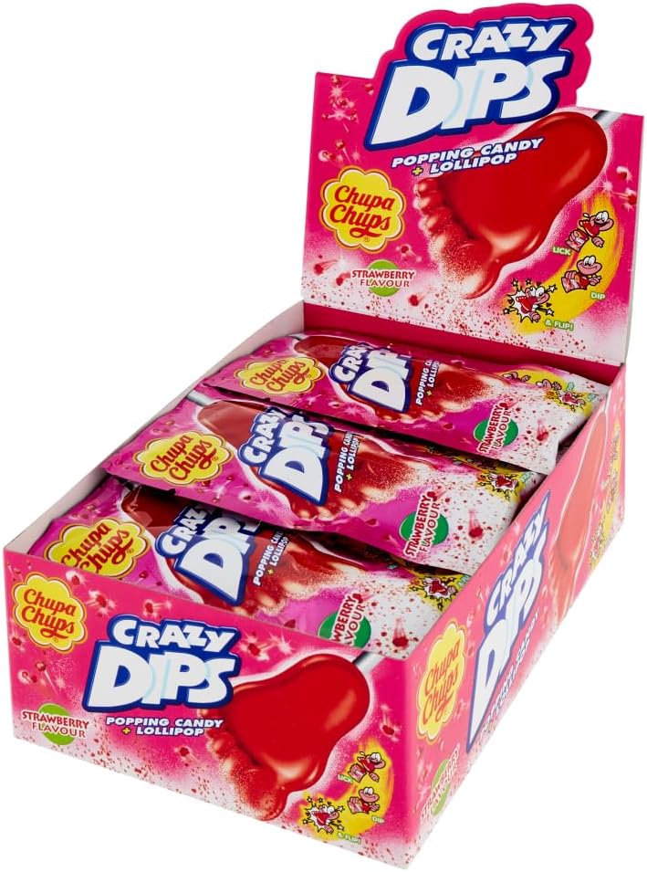 Crazy Dips Fraise Bte