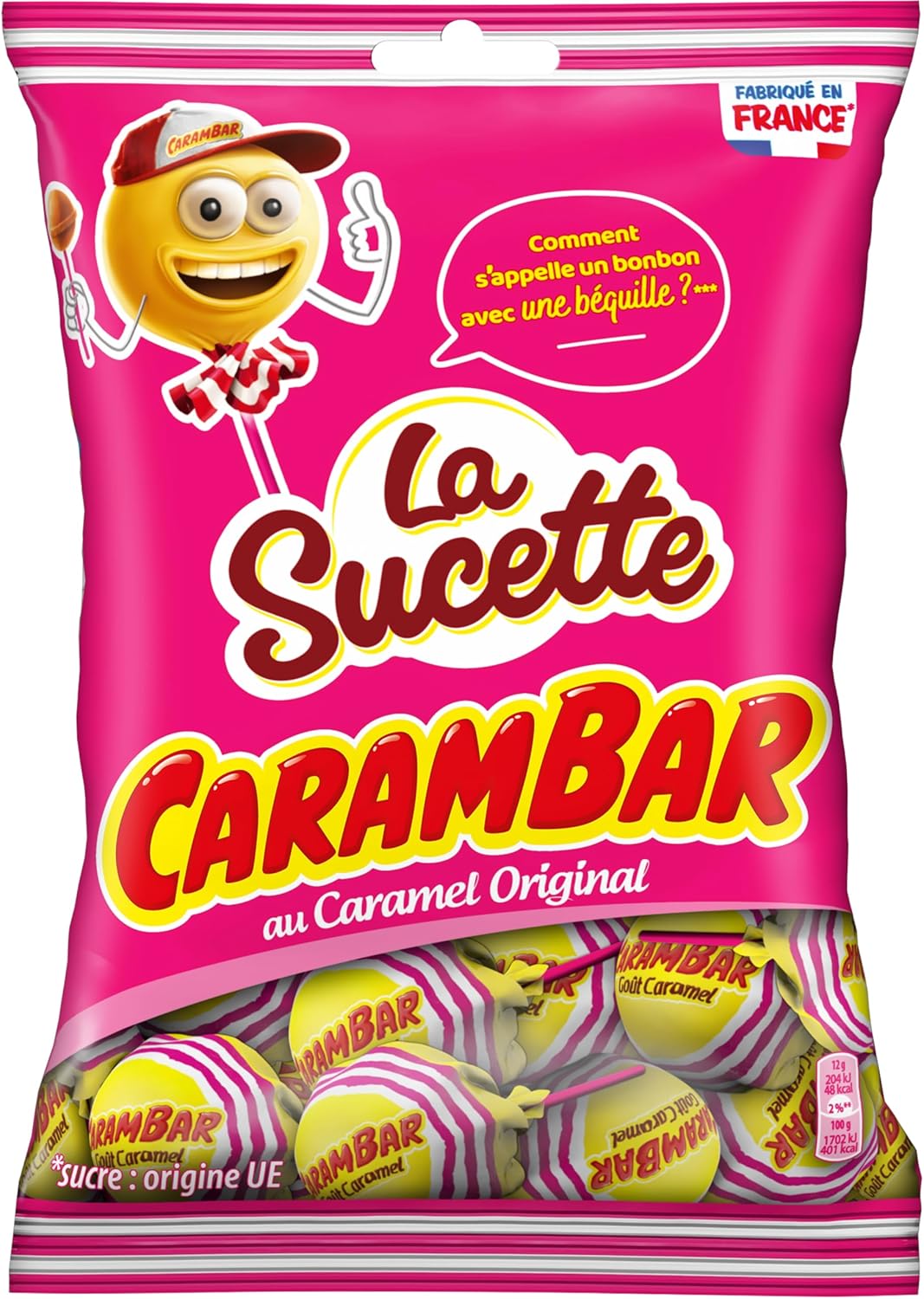Carambar Bonbon Sucettes Caramel