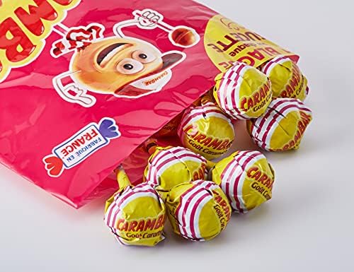 Vue 2 de Carambar Bonbon Sucettes Caramel