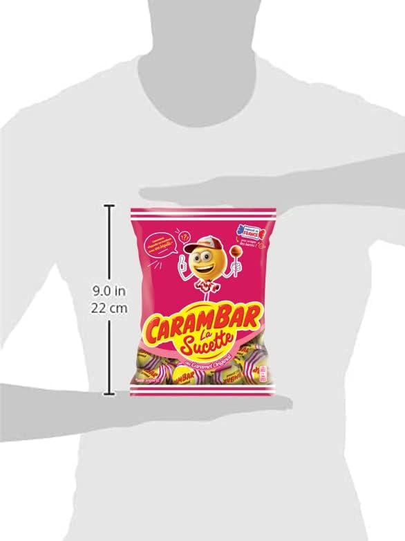 Vue 5 de Carambar Bonbon Sucettes Caramel