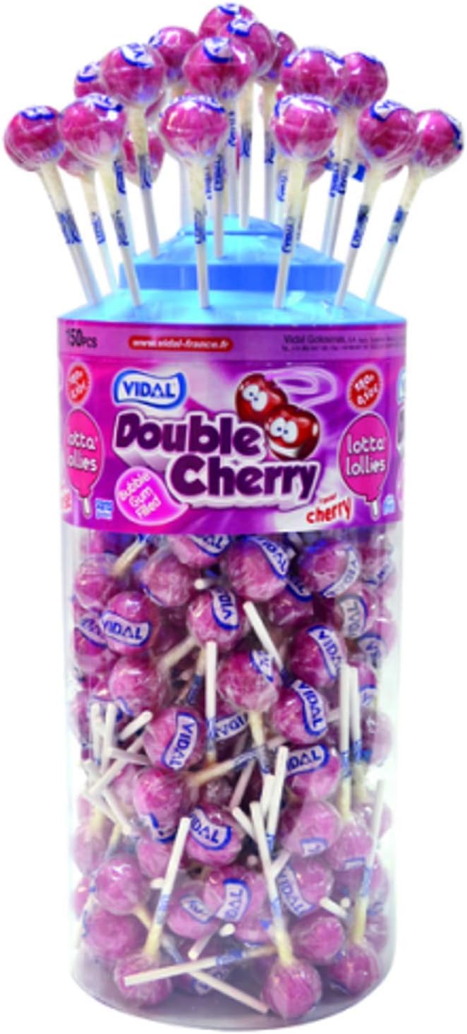 Vidal Sucettes Double Cherry