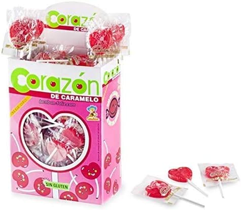 Sucette Coeur Gout Cerise
