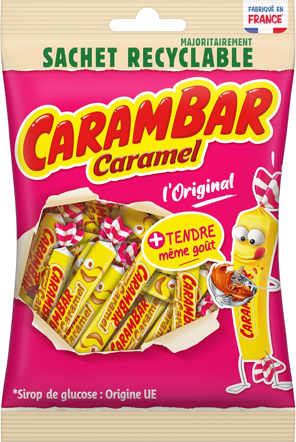Carambar Caramel Sachet Recycle
