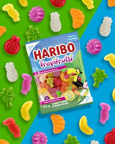 Vue 4 de Haribo Bonbontropifruttidrageesbonbons Gramme Total