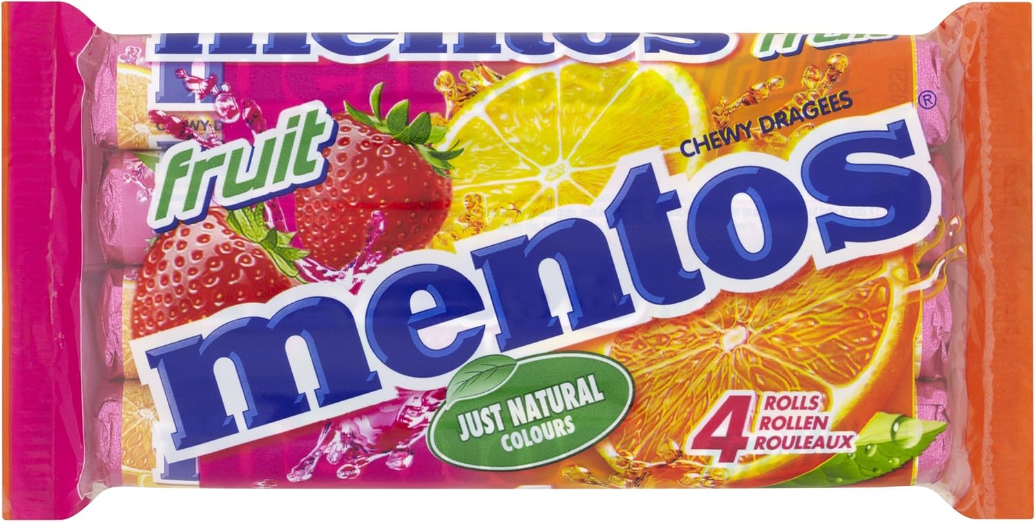 Mentos Lot De Rouleaux