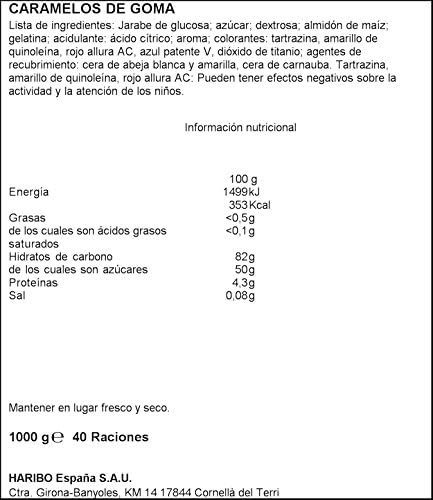 Vue 4 de Haribo Poisson Sachet De