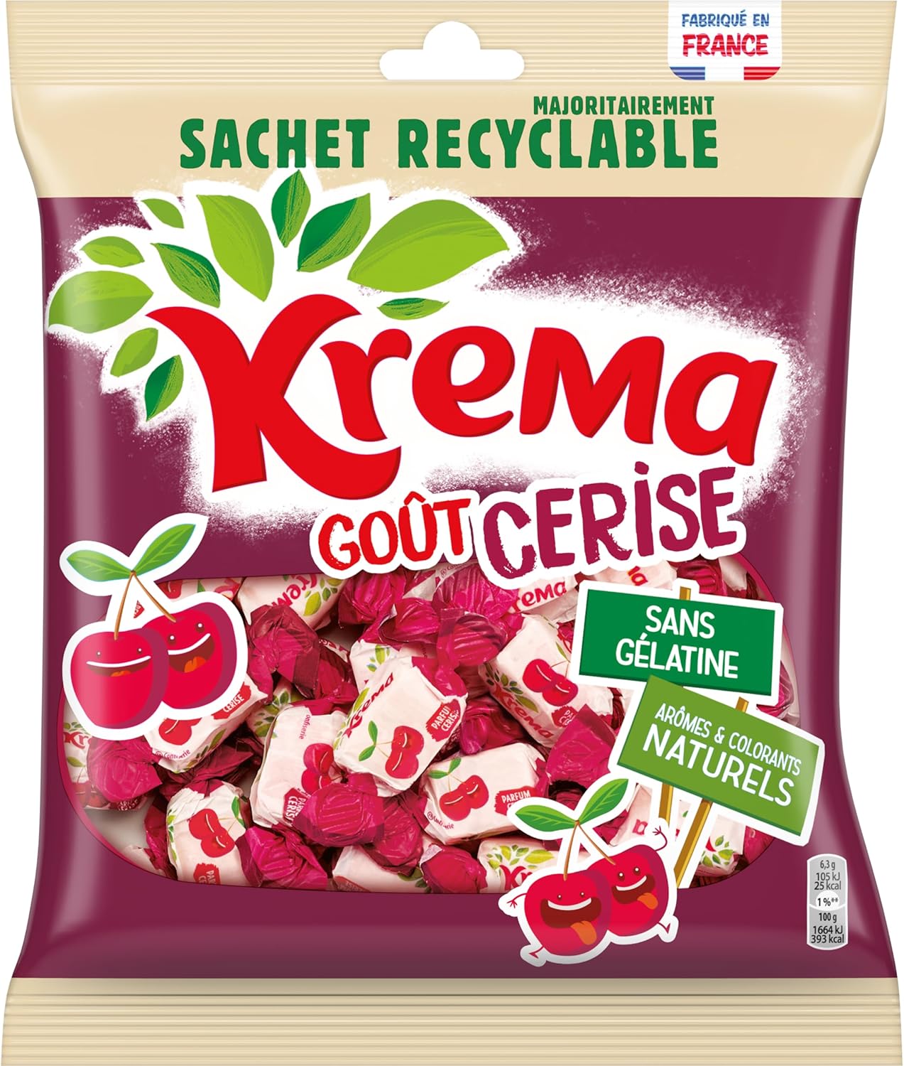 Krema Cerise Recyclable