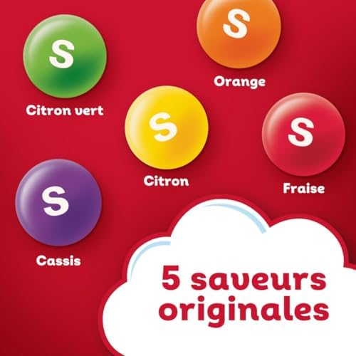 Vue 4 de Skittles Bonbons Au Gout