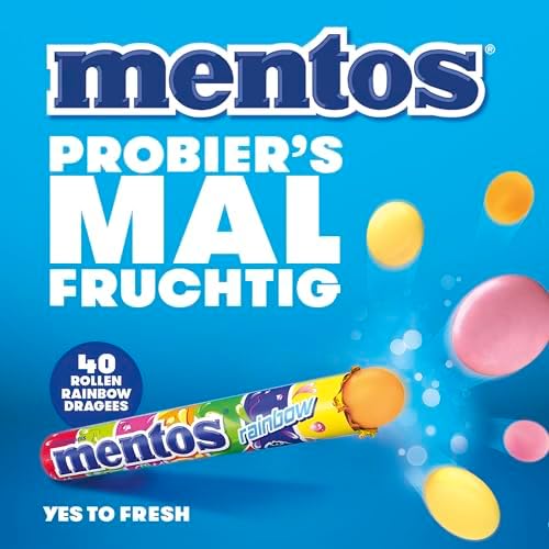 Vue 2 de Mentos Boite De Rouleaux