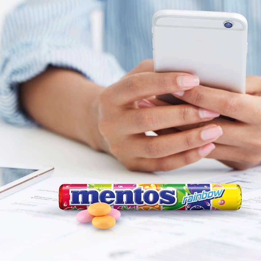 Vue 3 de Mentos Boite De Rouleaux