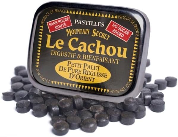 Pastilles Cachou Sans Sucre
