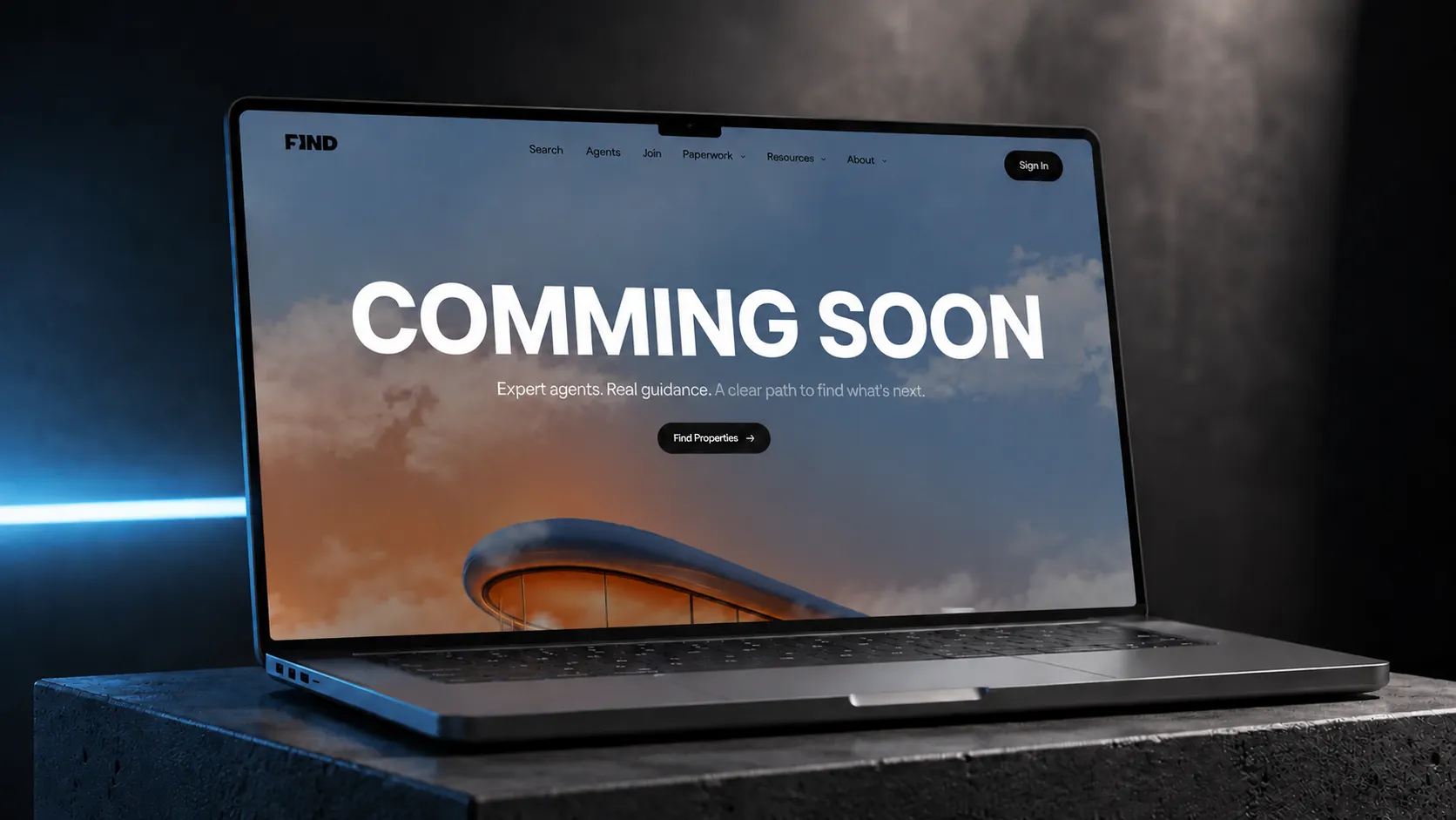 FIND Real Estate Website UI