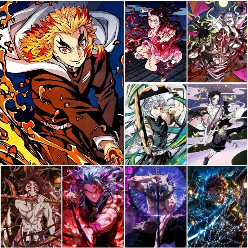 Peinture au numéro — Demon Slayer