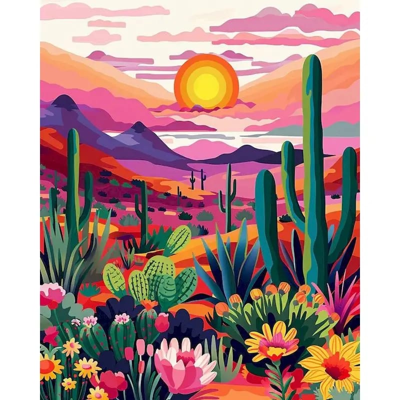 Peinture au numéro — Paysage 32