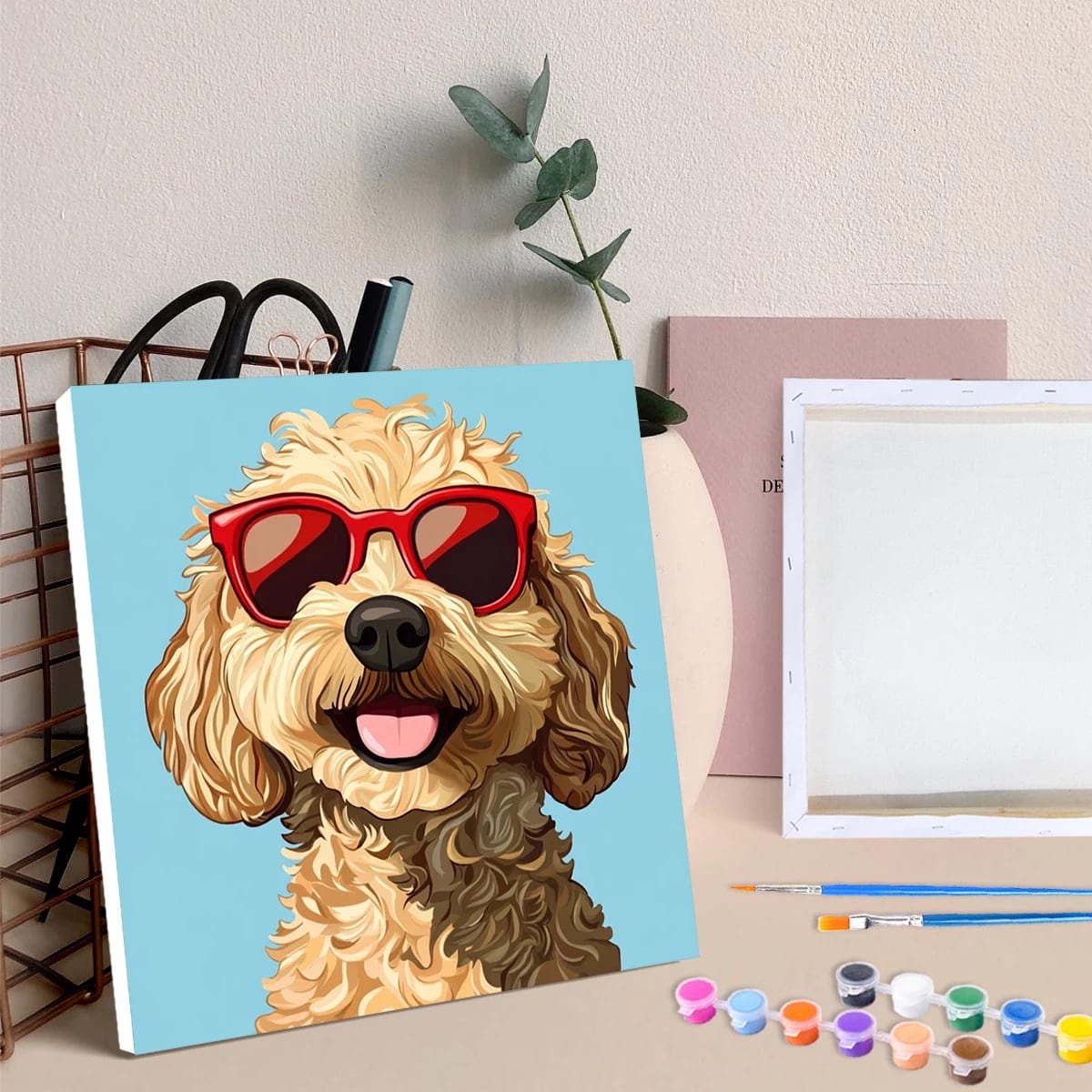 Peinture au numéro — Chien 13