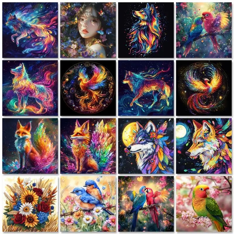 Peinture au numéro — Animaux 7