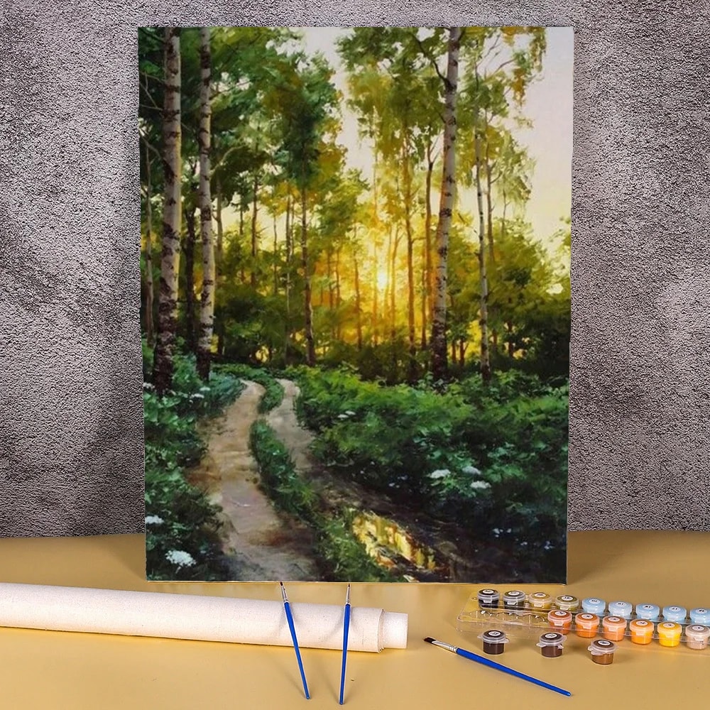 Peinture au numéro — Forêt 4