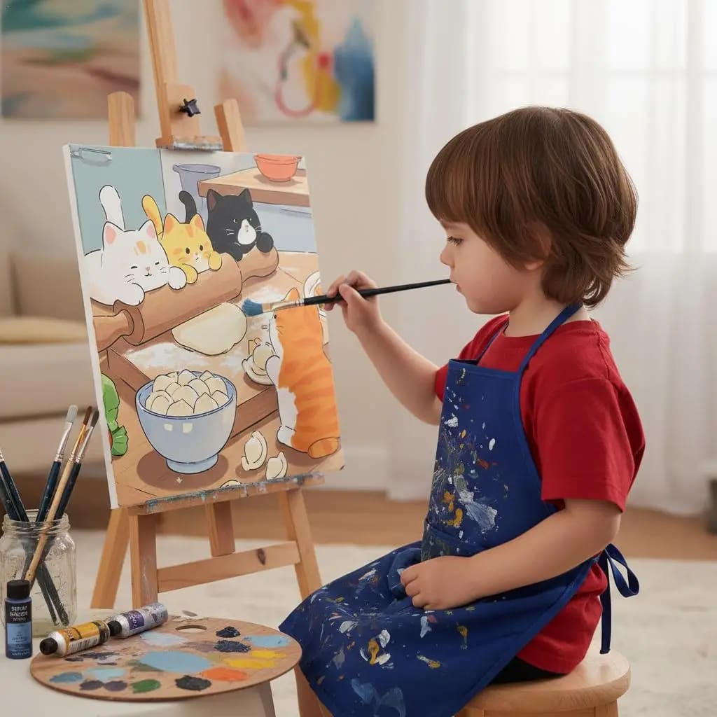 Peinture au numéro — Chat 30
