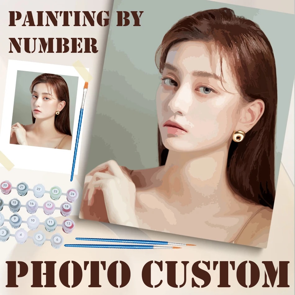 Peinture au numéro — Portrait 6