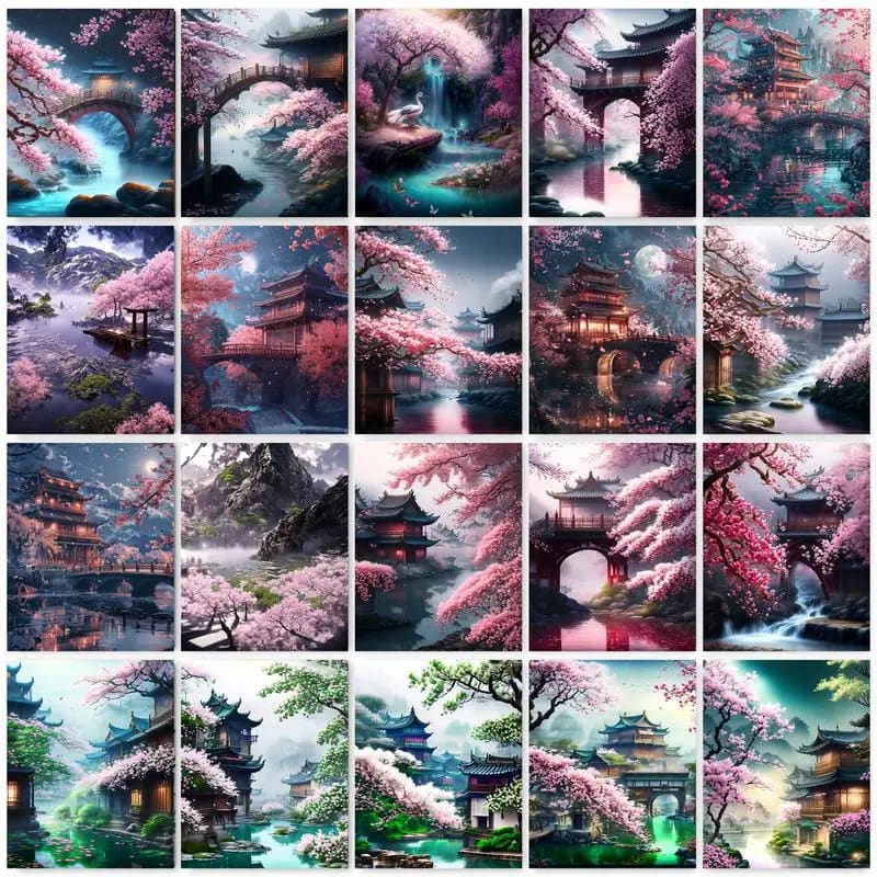 Peinture au numéro — Paysage 53