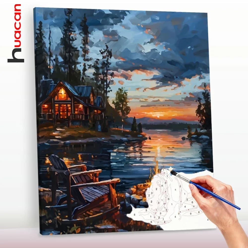 Peinture au numéro — Paysage 27